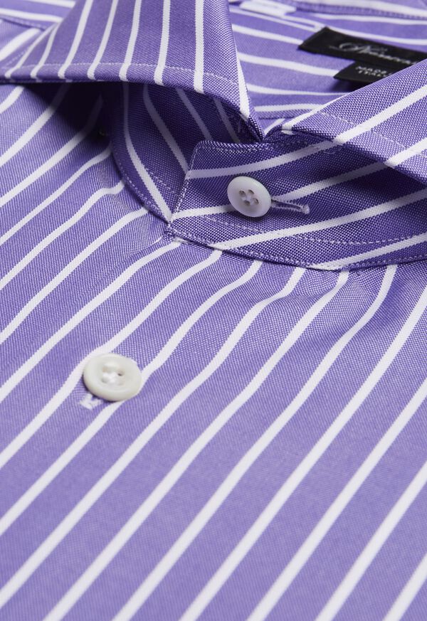 Paul Stuart Oxford Wide Stripe Dress Shirt, image 5