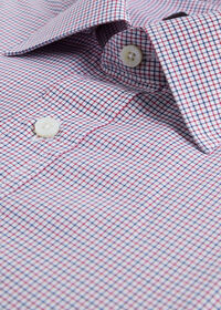 Paul Stuart Micro Check Slim Fit Dress Shirt, thumbnail 3
