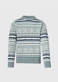 Paul Stuart Fair Isle Sweater, thumbnail 1