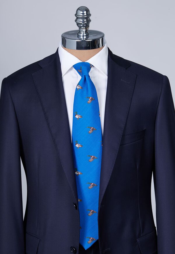 Paul Stuart Printed Wool Mallard Tie, image 2