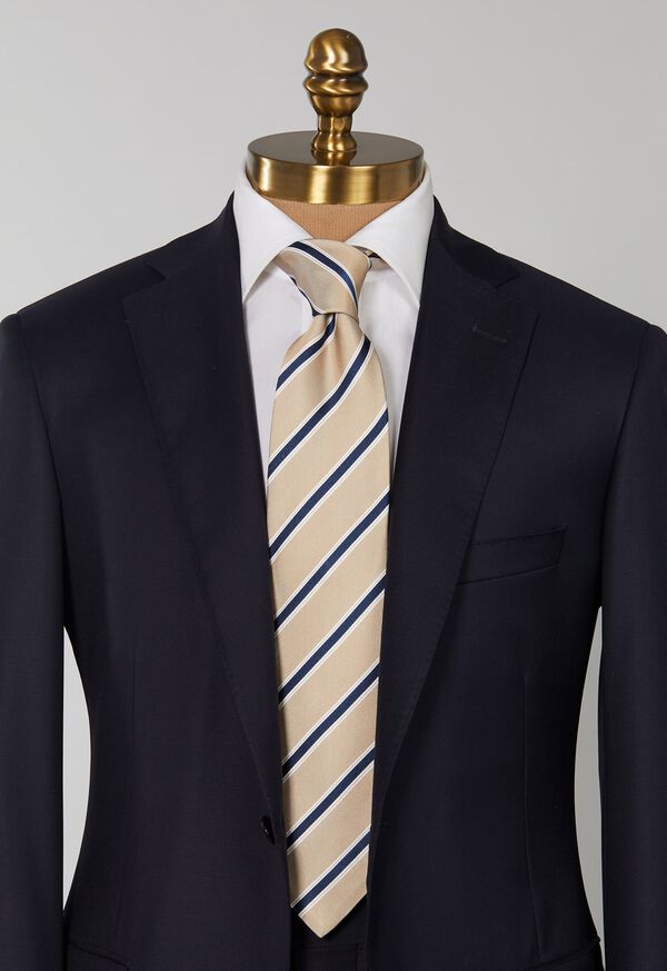 Paul Stuart Narrow Summer Stripe Tie, image 4