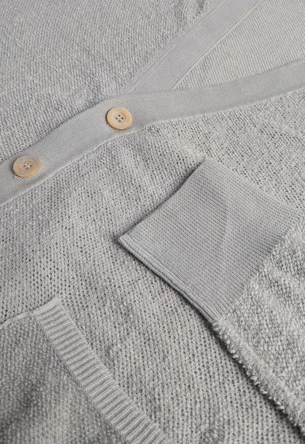 Paul Stuart Linen & Cotton Terry Cardigan, image 3