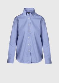 Paul Stuart Cotton Gingham Blouse, thumbnail 1