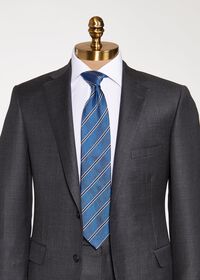 Paul Stuart Textured Stripe Tie, thumbnail 2