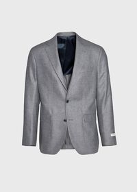Paul Stuart Grey Solid Soft Jacket, thumbnail 1