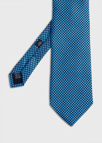 Paul Stuart Silk Twill Micro Medallion Tie, thumbnail 1