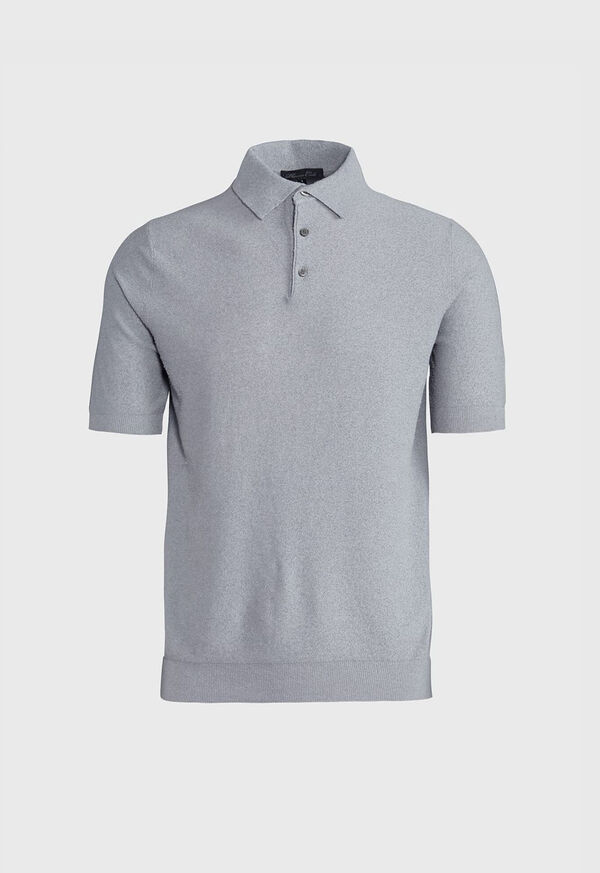 Paul Stuart Solid Short Sleeve Polo, image 1