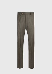 Paul Stuart Super 120s Sage Flannel Trouser, thumbnail 1