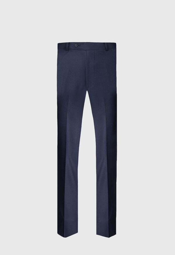 Paul Stuart Super 110s Wool Mid Blue Trouser, image 1