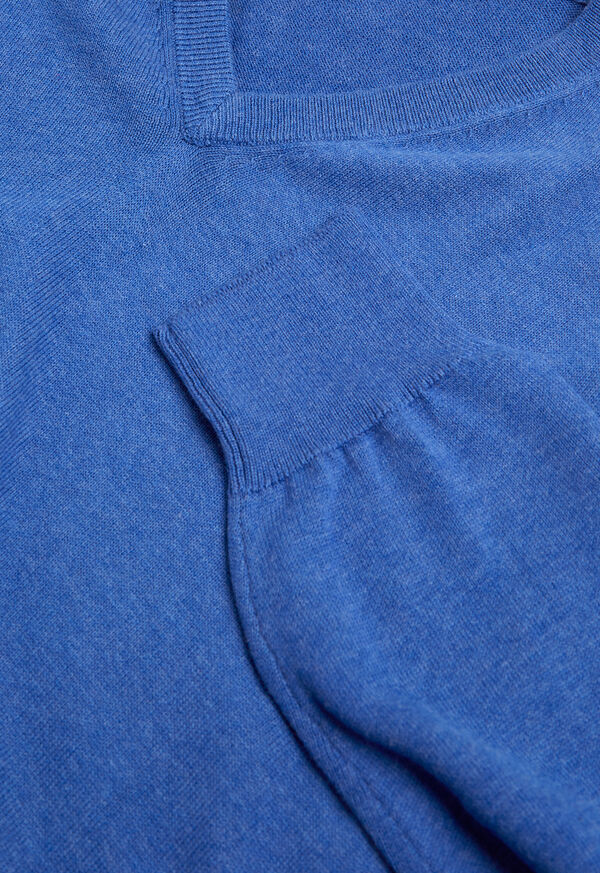 Paul Stuart Pima Cotton V-Neck Sweater, image 7