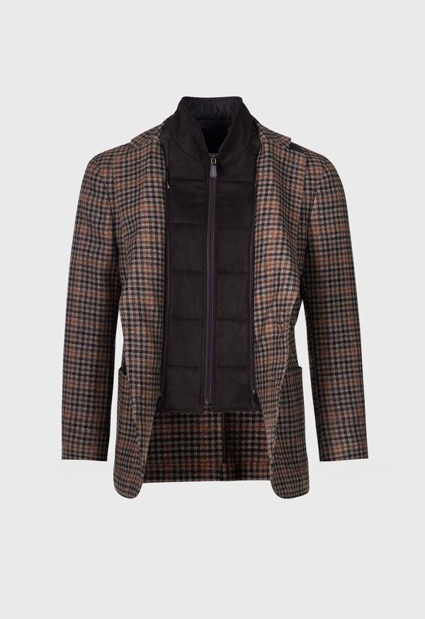 Paul Stuart Plaid Jacket with Removable Vest, image 2