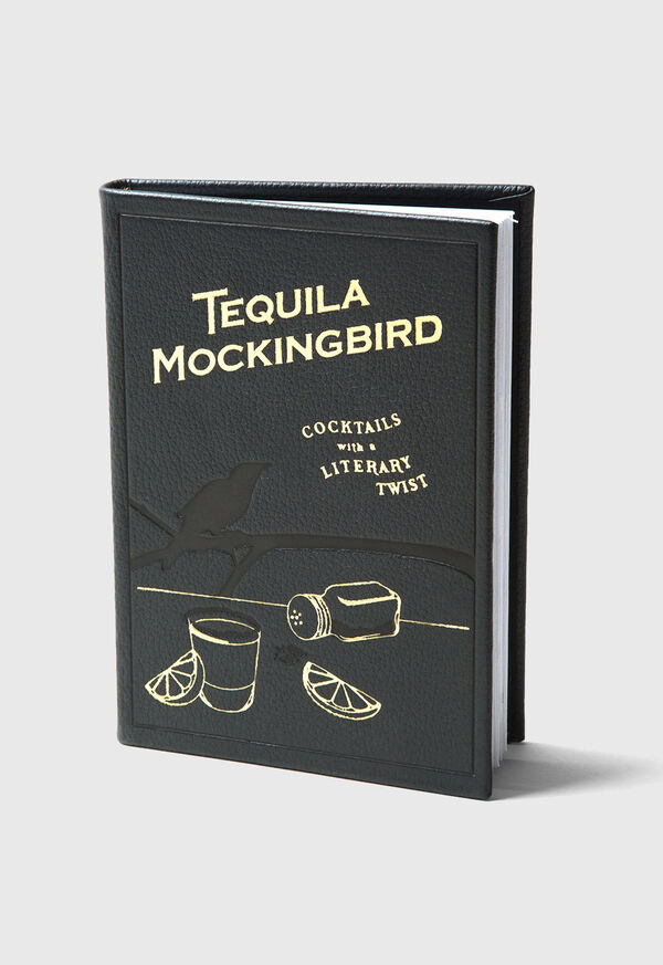Paul Stuart Tequila Mockingbird Leather Covered Book, image 1