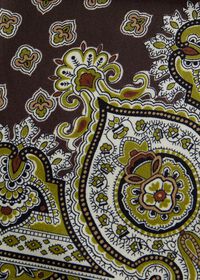 Paul Stuart Ornate Print Pocket Square, thumbnail 3