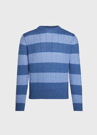 Paul Stuart Cable Knit Crewneck Sweater, thumbnail 1