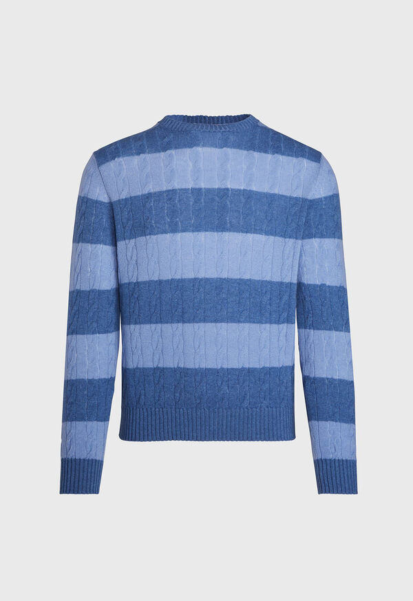 Paul Stuart Cable Knit Crewneck Sweater