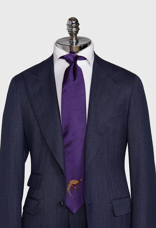 Paul Stuart Pheasant Silk Tie, image 2