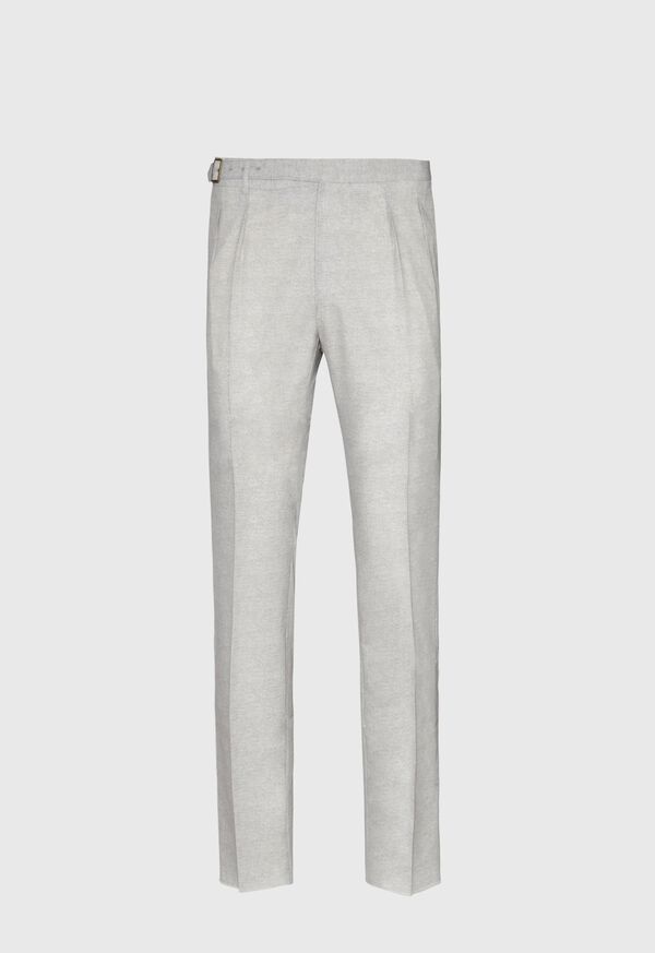Paul Stuart Grey Solid Gurkha Pant, image 1