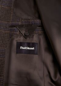 Paul Stuart Brown and Lavender Plaid Jacket, thumbnail 3