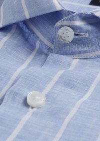 Paul Stuart Vertical Stripe Sport Shirt, thumbnail 2