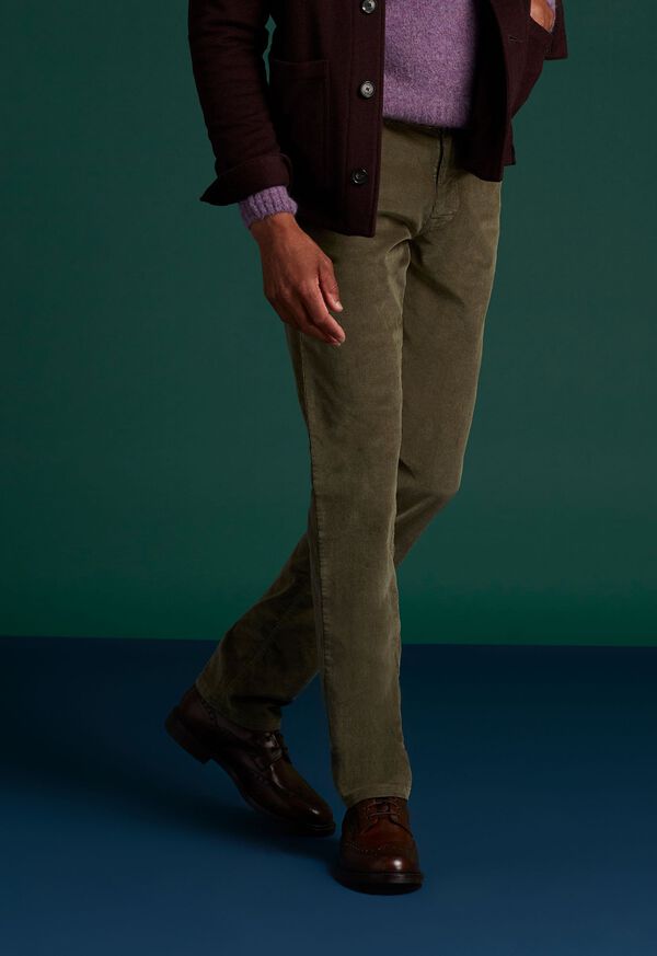 Paul Stuart Five Pocket Corduroy Trouser, image 2