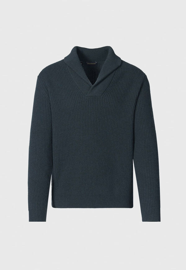 Paul Stuart Wool & Cashmere Shawl Collar Sweater, image 1
