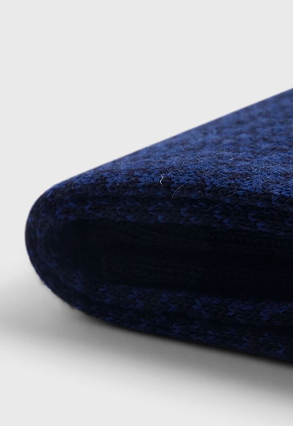 Paul Stuart Wool Houndstooth Sock, image 2