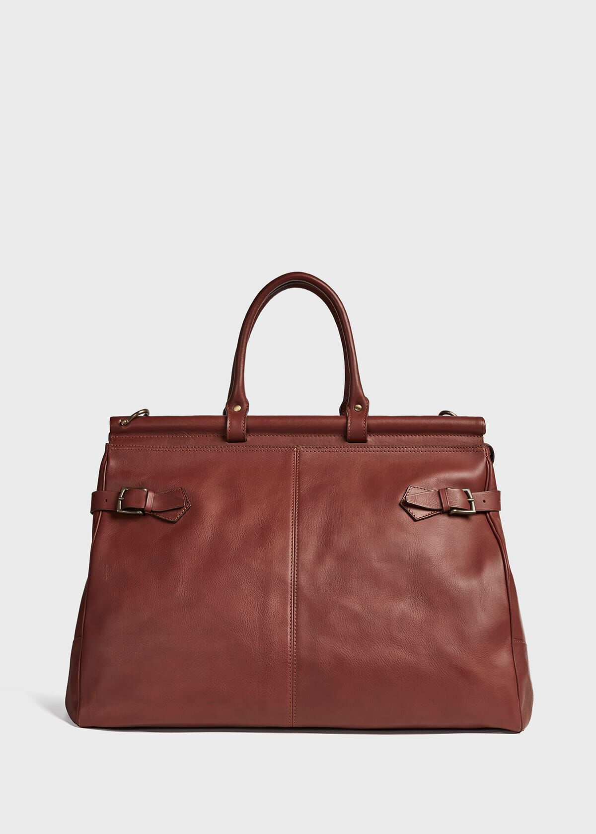 Bridle Leather Carpet Bag