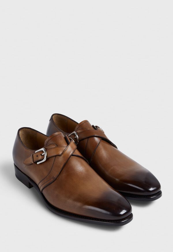 Paul Stuart Galante Double Cross Monk Strap, image 18