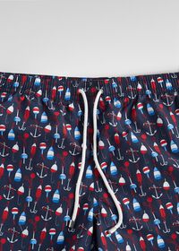 Paul Stuart Hook & Bobber Print Swim Trunk, thumbnail 3