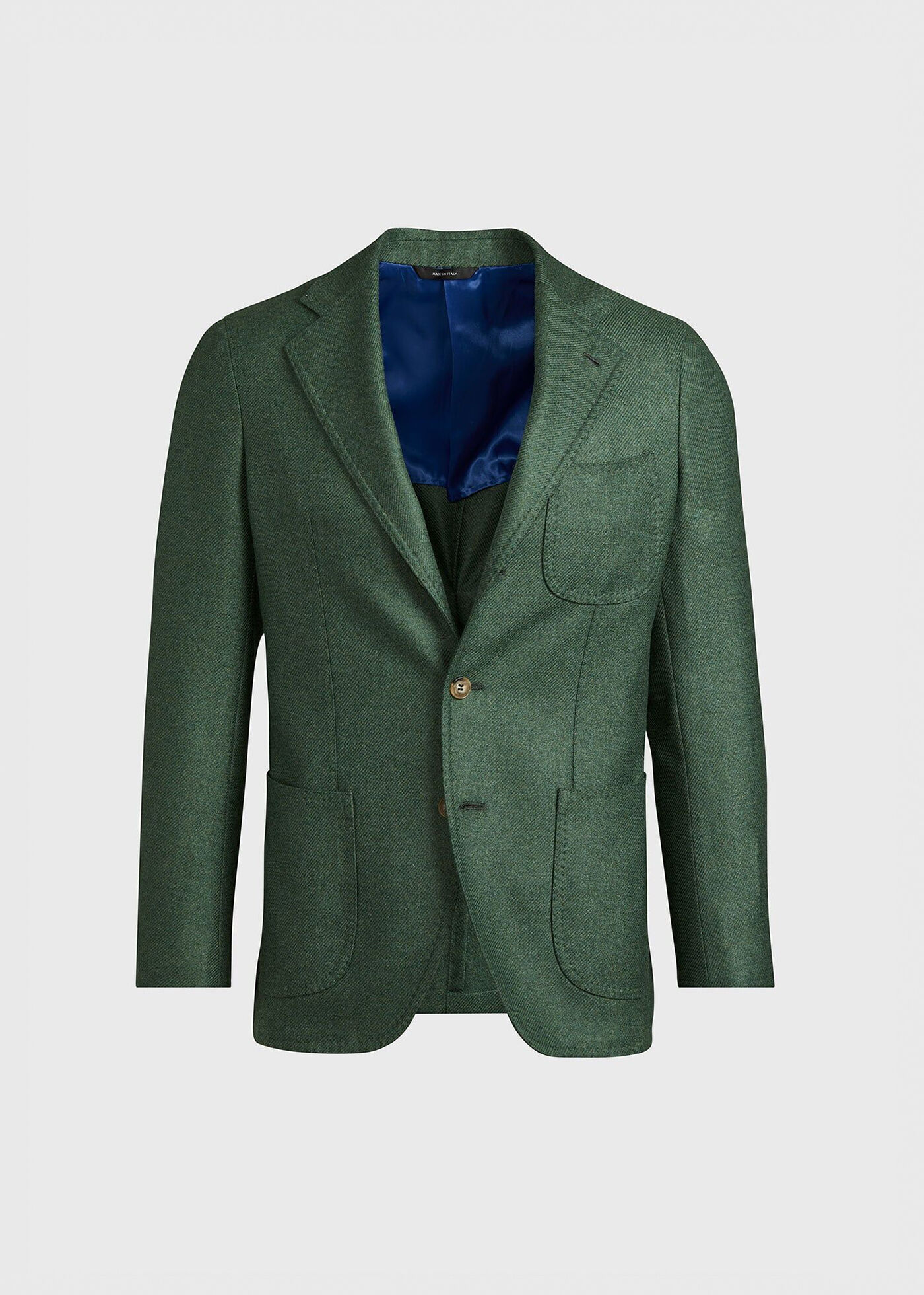 Solid Cashmere Green Blazer