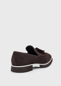 Paul Stuart Maddox Suede Tassel Loafer, thumbnail 3