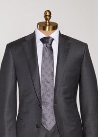 Paul Stuart Micro Floral Satin Tie, thumbnail 2