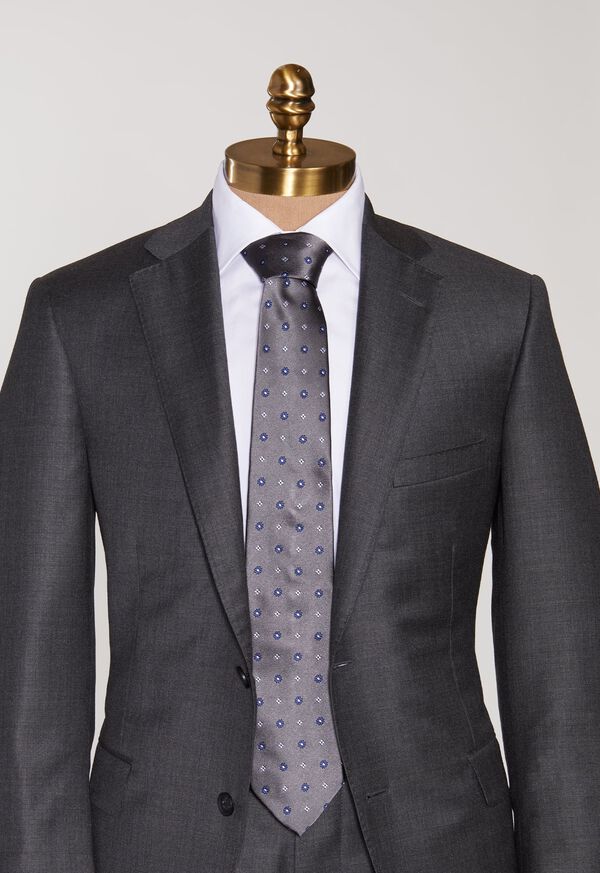 Paul Stuart Micro Floral Satin Tie, image 2