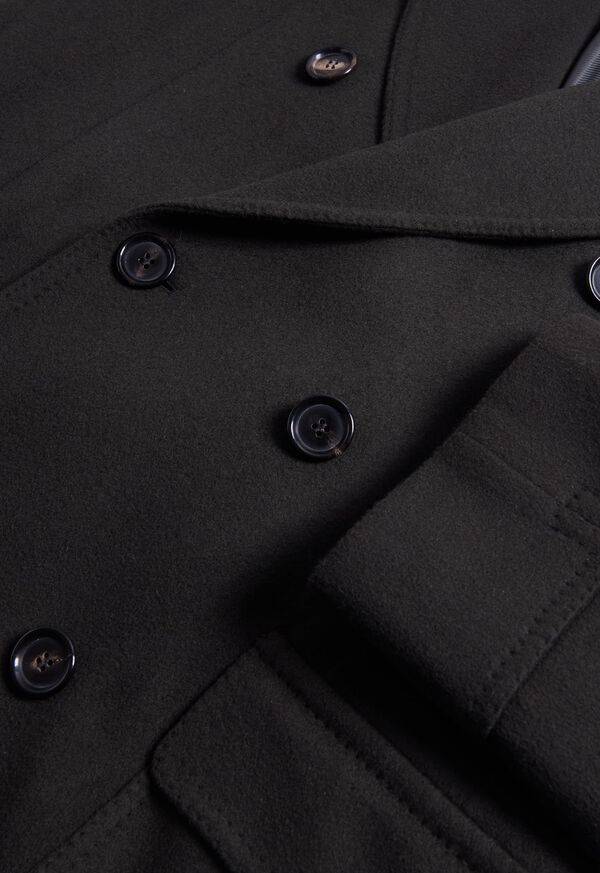 Paul Stuart Wool & Cashmere Double Breasted Coat, image 2