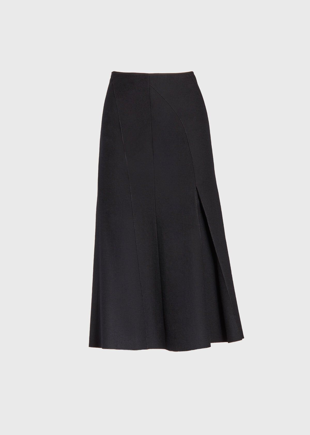 Wool Flare Skirt