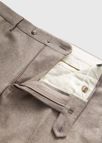 Paul Stuart Wool & Cashmere Herringbone Trouser, thumbnail 3