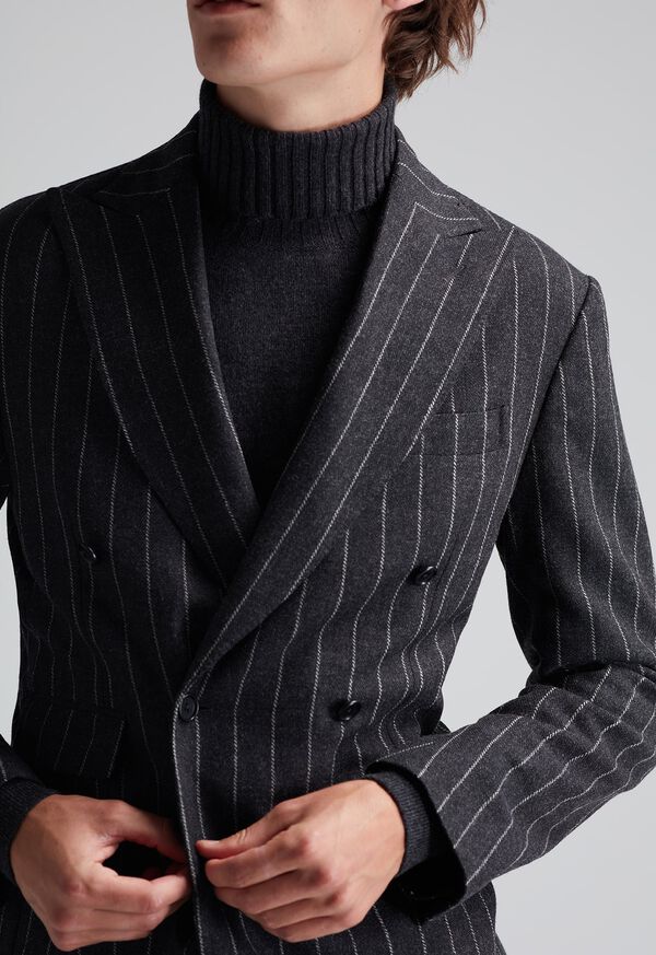 Paul Stuart Cashmere Solid Turtleneck Sweater, image 2