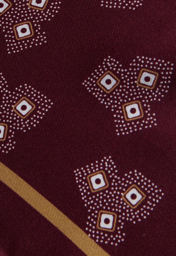 Paul Stuart Geometric Dot Pocket Square, image 3