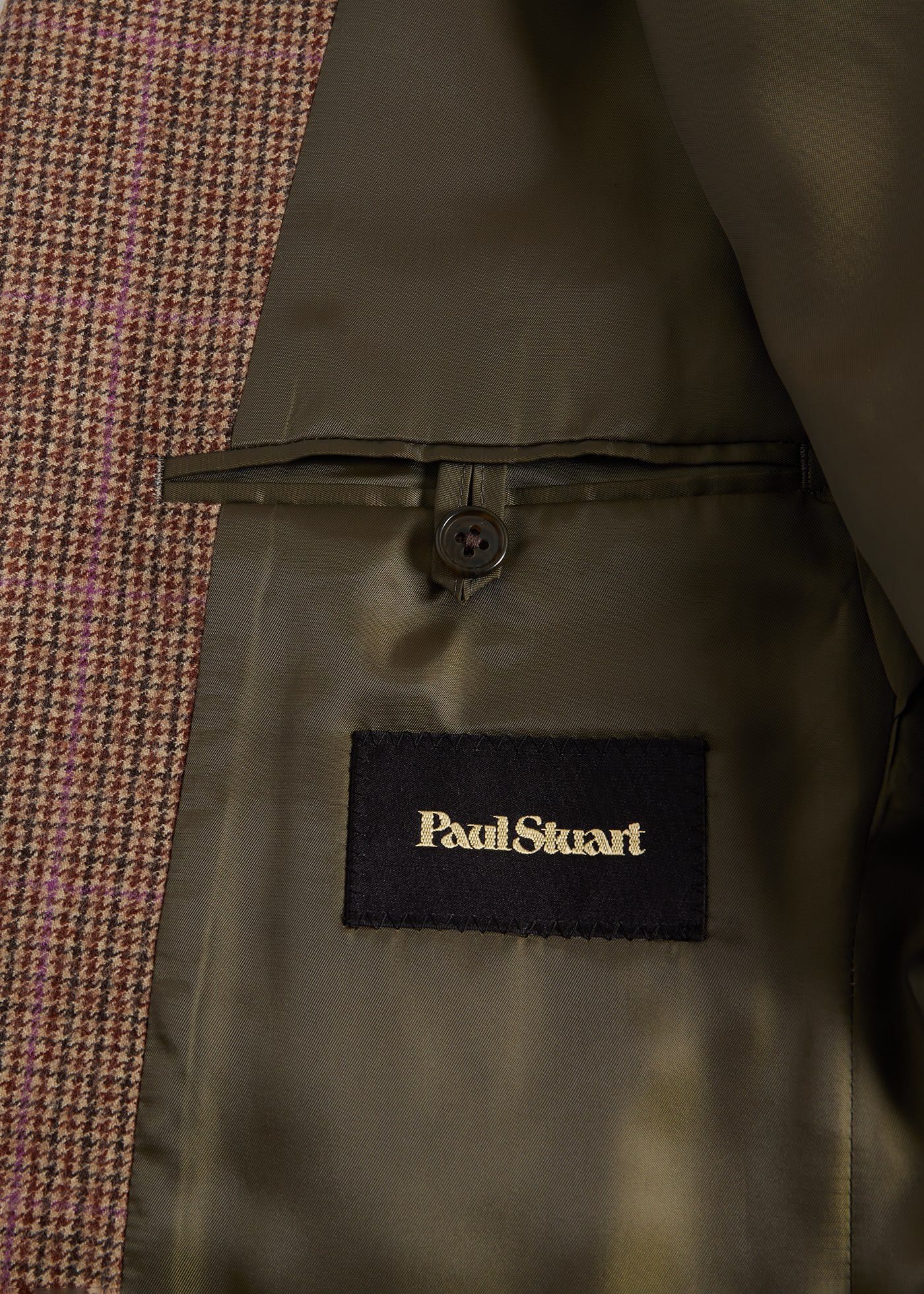 Wool Plaid Jacket