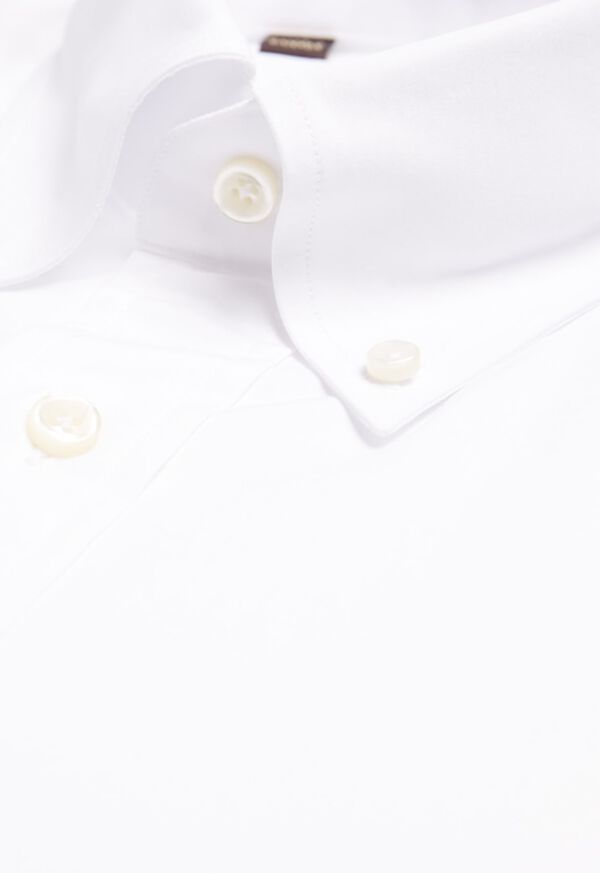 Paul Stuart Slim Broadcloth Dress Shirt, image 2