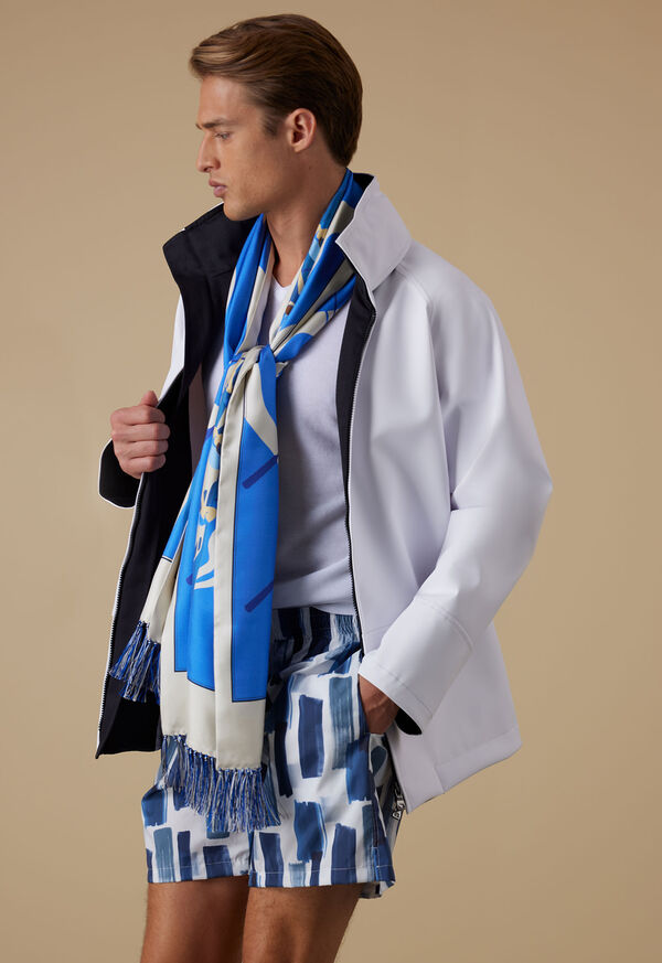Paul Stuart Parka Jacket with Hidden Hood, image 2