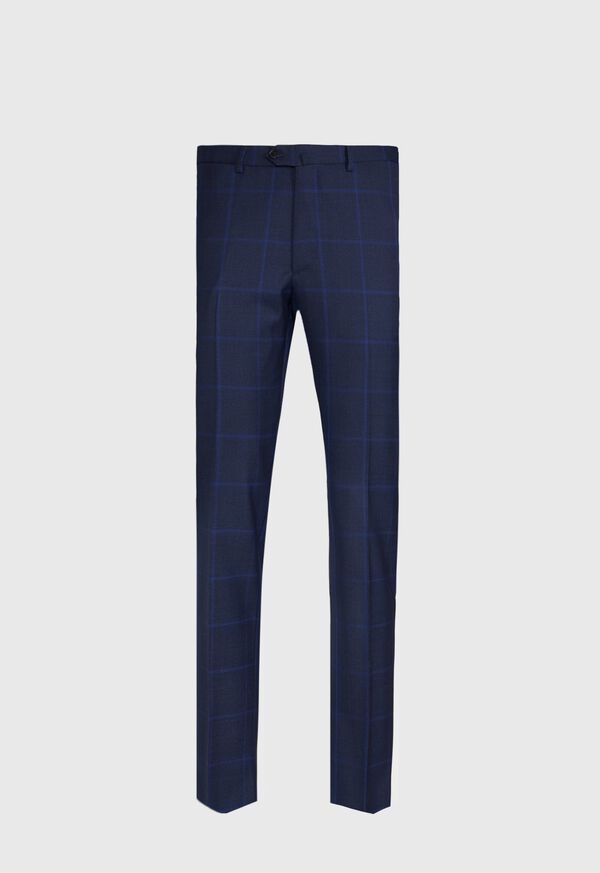 Paul Stuart Blue Plaid Suit, image 5