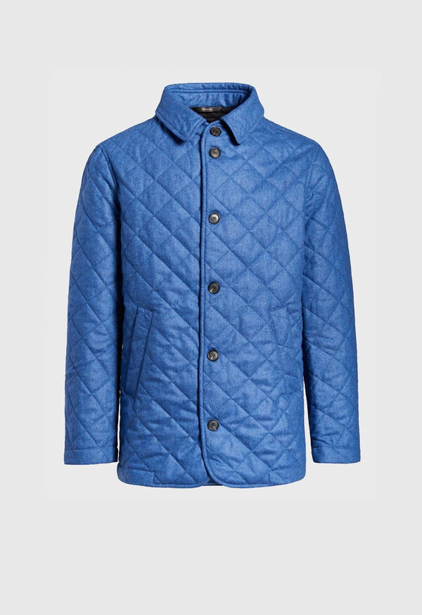 Paul Stuart Wool Quilted Coat, image 1