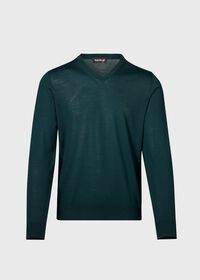 Paul Stuart Merino Wool V-neck Sweater, thumbnail 1