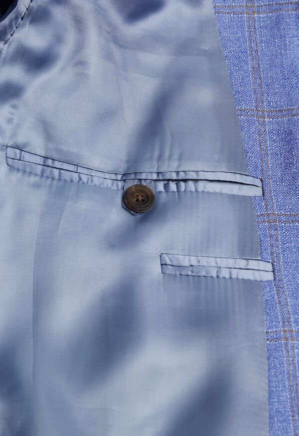 Paul Stuart Paul Fit Deco Pane Silk and Cashmere Jacket, image 3