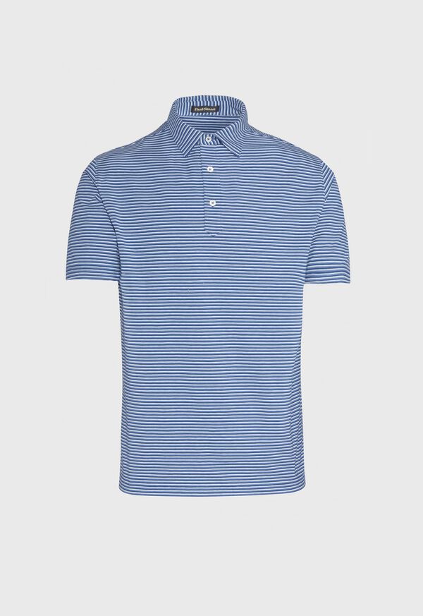 Paul Stuart Cotton Blend Stripe Polo, image 1