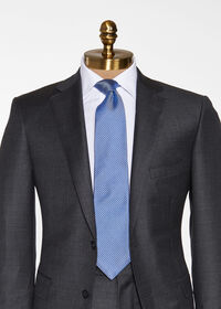 Paul Stuart Two Color Micro Weave Silk Tie, thumbnail 2