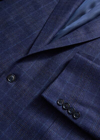 Paul Stuart Super 110s Wool Plaid Jacket, thumbnail 2