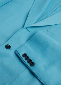 Paul Stuart Light Blue Cashmere Soft Jacket, thumbnail 5