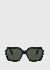 Paul Stuart Persol's Black Square Sunglasses, thumbnail 1